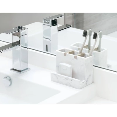 Dakota Vanity Center White - IDESIGN 7 Dakota Vanity Center White - IDESIGN - Image 5