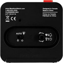 Marathon Mini Non-Ticking Analog Alarm Clock With Auto Back Light And Snooze Function -Lamps and Lighting Store GUEST 7a5ab6d0 2325 4349 b421 92784857406d