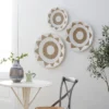 Set Of 3 Cotton Plate Handmade Woven Wall Decors - Olivia & May -Lamps and Lighting Store GUEST 7ad7f23a 1b19 4966 93bc 355c22ab7c7d