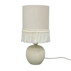 Small Table Lamp With Fringe Shade Off-White (Includes LED Light Bulb) - Opalhouse™ Designed With Jungalow™ -Lamps and Lighting Store GUEST 7b52390b 0f9b 4c1c be8b 991b426944b8