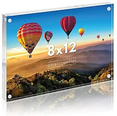 Americanflat Acrylic Picture Frame - Scratch Resistant With Magnetic Corners & Freestanding For Tabletop 10 Americanflat Acrylic Picture Frame - Scratch Resistant With Magnetic Corners & Freestanding For Tabletop - Image 8