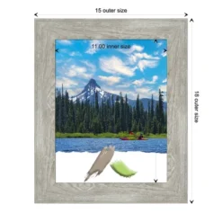 Amanti Art Dove Narrow Greywash Picture Frame -Lamps and Lighting Store GUEST 7c581586 7083 4a51 b40c e4e301cc5e87