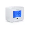 Capello - Dual Alarm Clock With USB Phone Charger - White