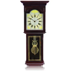 Bedford Clock Collection Redwood 23 Inch Redwood Oak Finish Wall Clock 11 Bedford Clock Collection Redwood 23 Inch Redwood Oak Finish Wall Clock -Lamps and Lighting Store GUEST 7d018593 ff68 48f4 a850 8de2c4d3f021