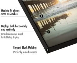 Americanflat Front Loading Picture Frame With Tempered Shatter-resistant Glass - Available In A Variety Of Sizes -Lamps and Lighting Store GUEST 7d1d22ca 4ea5 4f14 91ff 032a2346227e