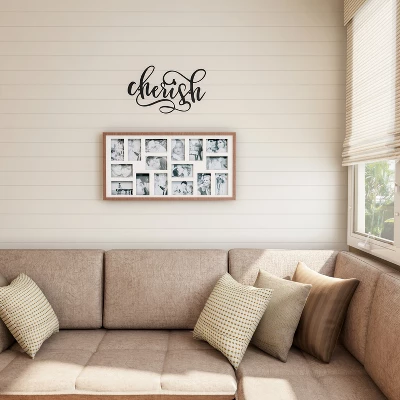 Metal Cutout- Cherish Decorative Wall Sign-3D Word Art Home Accent Decor-Perfect For Modern Rustic Or Vintage Farmhouse Style By Hastings Home 7 Metal Cutout- Cherish Decorative Wall Sign-3D Word Art Home Accent Decor-Perfect For Modern Rustic Or Vintage Farmhouse Style By Hastings Home - Image 6