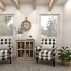 Jute Wall Clock With Rope Accents Beige - Olivia & May -Lamps and Lighting Store GUEST 82589aff 5408 41b0 a75a 49a8624a97fd