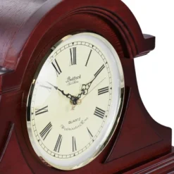 Bedford Clock Collection Redwood Tambour Mantel Clock With Chimes -Lamps and Lighting Store GUEST 83c3cd3a 3ab5 468d bf9b 59854c516db9