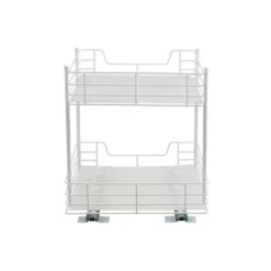 Household Essentials 15" 2-Tier Pantry Organizer White 13 Household Essentials 15" 2-Tier Pantry Organizer White -Lamps and Lighting Store GUEST 83d57ed8 bb7f 42c7 bede 907e9bba6cc2