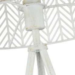61" Cage Shade Metal Tripod Floor Lamp Ingrid White - River Of Goods 19 61" Cage Shade Metal Tripod Floor Lamp Ingrid White - River Of Goods -Lamps and Lighting Store GUEST 84158f82 8ec2 4e78 8e26 09125e483fe0