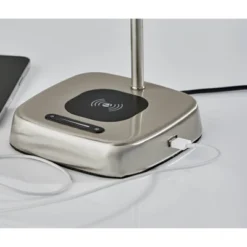 Radley Charge Table Lamp With Smart Switch Silver (Includes LED Light Bulb) - Adesso 9 Radley Charge Table Lamp With Smart Switch Silver (Includes LED Light Bulb) - Adesso -Lamps and Lighting Store GUEST 85ce964b 7473 4c7b bdca 88a5e4f526e5