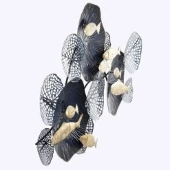 Metal Nobu Wall Hanging Navy/Gold - StyleCraft 14 Metal Nobu Wall Hanging Navy/Gold - StyleCraft -Lamps and Lighting Store GUEST 86bf60fe 258a 40ee 9b0b 036b48b020fa