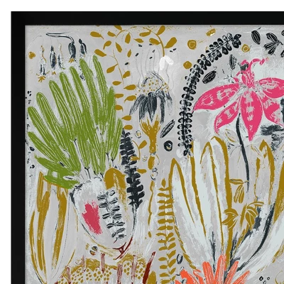 Americanflat 2 Piece 16x20 Wrapped Canvas Set - Tropical Blooms By PI Creative Art - Botanical Wall Art 5 Americanflat 2 Piece 16x20 Wrapped Canvas Set - Tropical Blooms By PI Creative Art - Botanical Wall Art - Image 3