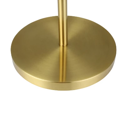 63" Cleo Glam Gold Metal And Faceted Crystal Drum Shade Floor Lamp - River Of Goods 12 63" Cleo Glam Gold Metal And Faceted Crystal Drum Shade Floor Lamp - River Of Goods - Image 10