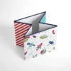 Bacati - Space Multicolor Boys Cotton Storage Box Small -Lamps and Lighting Store GUEST 88b7c5a8 f0e3 43bc 91f3 75e7f438fb2b