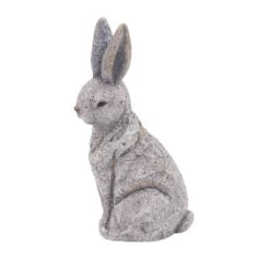 20" X 11" Magnesium Oxide Country Rabbit Garden Sculpture Gray - Olivia & May -Lamps and Lighting Store GUEST 89061824 faa0 4d24 9e85 7fbb778fbdd0