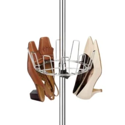Whitmor Floor To Ceiling Shoe Spinner Silver 9 Whitmor Floor To Ceiling Shoe Spinner Silver -Lamps and Lighting Store GUEST 89081578 2b6a 4a5c b9ff e8ef2a86920d