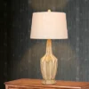 Fluted Genie Bottle Resin Table Lamp Buff Beige - Fangio Lighting -Lamps and Lighting Store GUEST 8b1da2fb 5317 4bed b868 7236ad38c489