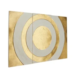 Metal Geometric Target Wall Decor Gold - CosmoLiving By Cosmopolitan -Lamps and Lighting Store GUEST 8c1ff606 0fe3 4e55 ba9a 21e23901af1b