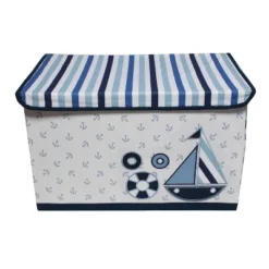 Bacati - Little Sailor Storage Toy Chest