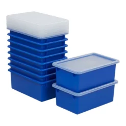 ECR4Kids Cubby Storage Bin With Non-Snap Lid, Plastic Conatiner, 10-Pack 24 ECR4Kids Cubby Storage Bin With Non-Snap Lid, Plastic Conatiner, 10-Pack -Lamps and Lighting Store GUEST 91252ebc b614 4d35 938b ec5fe9467451