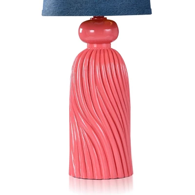 Dann Foley Lifestyle Polyresin Table Lamp Pink - StyleCraft 4 Dann Foley Lifestyle Polyresin Table Lamp Pink - StyleCraft - Image 2