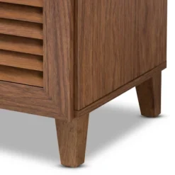 Shelf Wood Shoe Storage Cabinet With Drawer Coolidge Brown - Baxton Studio -Lamps and Lighting Store GUEST 9224fa55 ba71 4630 a148 00c85d29a985