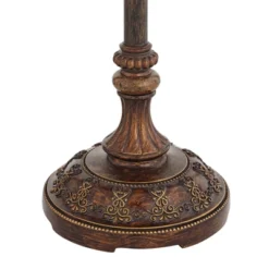 Barnes And Ivy Traditional Floor Lamp Candelabra Style 4-Light 64.5" Tall Italian Bronze Bell Shade For Living Room Reading Bedroom -Lamps and Lighting Store GUEST 932b0c2a 26ca 4d41 ab30 230a318da7c7