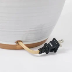 Large Ceramic Jar Table Lamp (Includes LED Light Bulb) Gray - Threshold™ Designed With Studio McGee -Lamps and Lighting Store GUEST 93b45ca5 6ef6 4fc7 a67d 275dc50c6213