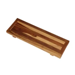 29"x2" Eleganto Teak Wood Bathtub Storage Caddy Natural - EcoDecors -Lamps and Lighting Store GUEST 9433323f b708 40b8 bd12 7dc38715aa1d