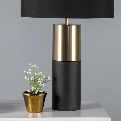 NuLOOM Vesey 24" Modern Concrete Table Lamp 4 NuLOOM Vesey 24" Modern Concrete Table Lamp - Image 2