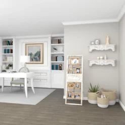 Wood 6 Slot Wall Photo Frame With Floor Stand Brown - Olivia & May -Lamps and Lighting Store GUEST 96a3664a 3084 49c8 bfe3 8cc2c1a3714c