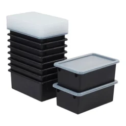 ECR4Kids Cubby Storage Bin With Non-Snap Lid, Plastic Conatiner, 10-Pack 23 ECR4Kids Cubby Storage Bin With Non-Snap Lid, Plastic Conatiner, 10-Pack -Lamps and Lighting Store GUEST 96ce8f87 9350 4126 819f ffbf6bf19512