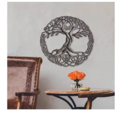 Global Crafts Celtic Tree Of Life Haitian Steel Drum Wall Art -Lamps and Lighting Store GUEST 9964d989 3d81 4f54 a237 ebc24c80951c