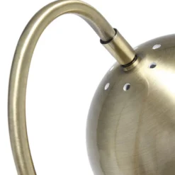 Mid Century Curved Table Lamp With Dome Shade Antique Brass - Lalia Home -Lamps and Lighting Store GUEST 9aef6e5c 3660 45b6 b3cd d978ab94e103