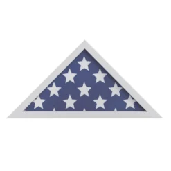 Merrick Lane Solid Wood Military Memorial Flag Display Case For 9.5' X 5' American Veteran Flag -Lamps and Lighting Store GUEST 9be0f221 f5b8 494f ad55 8b11ae7f5699