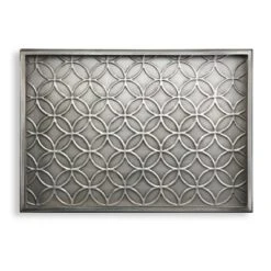 20" Metal Double Circles Boot Tray - Good Directions -Lamps and Lighting Store GUEST 9d252b5e 0a30 42e1 b360 987f8bc1cded