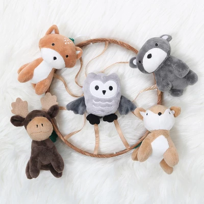 The Peanutshell Whimsical Woodland Baby Musical Crib Mobile 5 The Peanutshell Whimsical Woodland Baby Musical Crib Mobile - Image 3