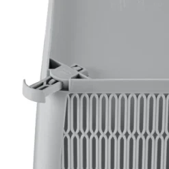 Simplify 2pk Large Slide And Stack Storage Shallow Totes Gray -Lamps and Lighting Store GUEST a3f8595b 7677 4224 ba34 8fa431db9928