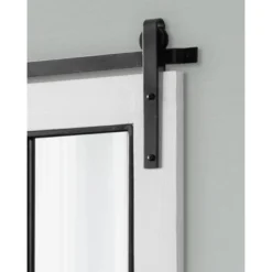 19" X 43" Cates Windowpane Framed Decorative Wall Mirror White - Kate & Laurel All Things Decor -Lamps and Lighting Store GUEST a525849e ef95 4af8 8b7f 5c0246964488