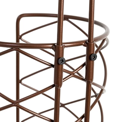 Honey-Can-Do Freestanding Toilet Paper Holder Oil Rubbed Bronze 4 Honey-Can-Do Freestanding Toilet Paper Holder Oil Rubbed Bronze - Image 2