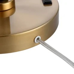 Possini Euro Design Possini Euro Carlyle USB Port And Outlet Modern Desk Lamps Set Of 2 -Lamps and Lighting Store GUEST a73a60d4 4b88 403d a962 f9d1b877453d