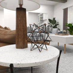 Modern Reflections Iron Geodesic Decorative Star (7") - Olivia & May 29 Modern Reflections Iron Geodesic Decorative Star (7") - Olivia & May -Lamps and Lighting Store GUEST a7a3c78b 68e2 4968 b6e4 bec5240b5f62