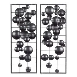 Set Of 2 Metal Geometric Overlapping Round Cutouts Wall Decors - Olivia & May 7 Set Of 2 Metal Geometric Overlapping Round Cutouts Wall Decors - Olivia & May -Lamps and Lighting Store GUEST a87de1d7 11f4 483a bf56 d2456b9f582a
