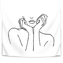 Americanflat Thinking By Martina Wall Tapestry -Lamps and Lighting Store GUEST aa7a007d 983a 49fd bcf9 48157571a968