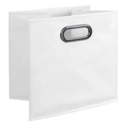 Niche Cubo 2pk Foldable Fabric Storage Bin With Label Holder White -Lamps and Lighting Store GUEST ac0eaff2 595c 4304 96c2 115627afb686