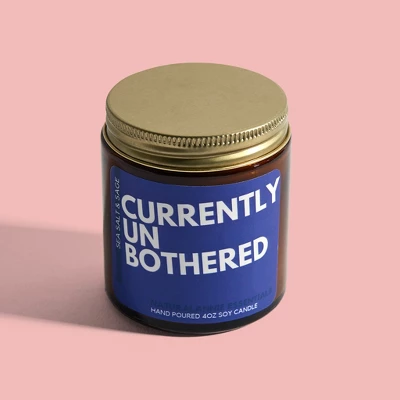 NaturalAnnie Essentials Currently Unbothered Sea Salt & Sage Soy Candle 4 NaturalAnnie Essentials Currently Unbothered Sea Salt & Sage Soy Candle - Image 2