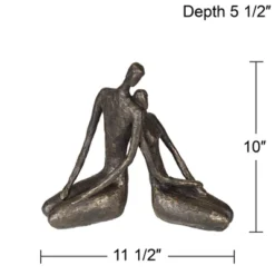 Dahlia Studios Loving Couple 11 1/2" Wide Bronze Sculpture 13 Dahlia Studios Loving Couple 11 1/2" Wide Bronze Sculpture -Lamps and Lighting Store GUEST ac560d10 aacd 4678 9e69 81ff56be1c7a