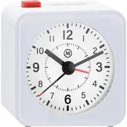 Marathon Mini Non-Ticking Analog Alarm Clock With Auto Back Light And Snooze Function -Lamps and Lighting Store GUEST ada45329 51ee 4f71 abbe 96f601475bc8