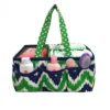 Bacati - Mix N Match Navy/Green Storage Caddy